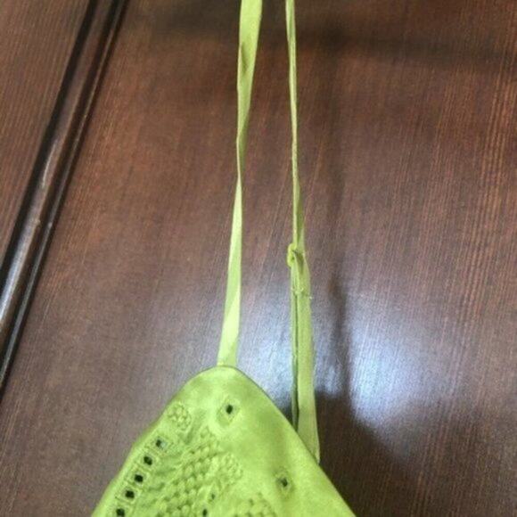 BCBGMaxAzria runway silk camisole green M - Picture 5 of 10